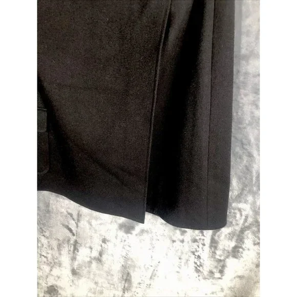 Talbot’s petites short black velour wrap around skirt stretch Size 14 So Soft!! - Picture 4 of 16
